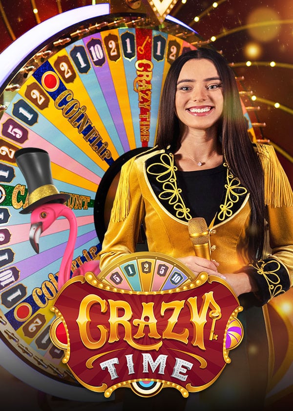 Crazy Time A, Evolution live game show: Evolution's second Crazy Time studio table โ same 54-segment wheel and four bonusโฆ
